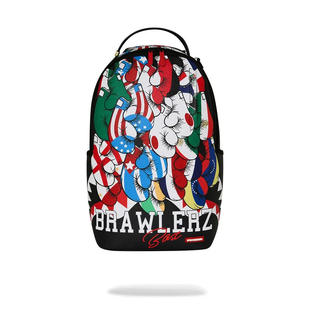 Sprayground Brawlerz Boxing Club Miami Collab Backpack Unisex Multi Bag SPR380